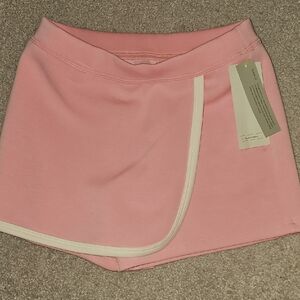 All in Motion Pink Skirt with White Trim